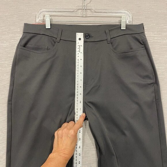 Callaway Golf Pants Mens 34 x 32 Gray Slim Fit Stretch Comfort Waistband - Picture 15 of 16